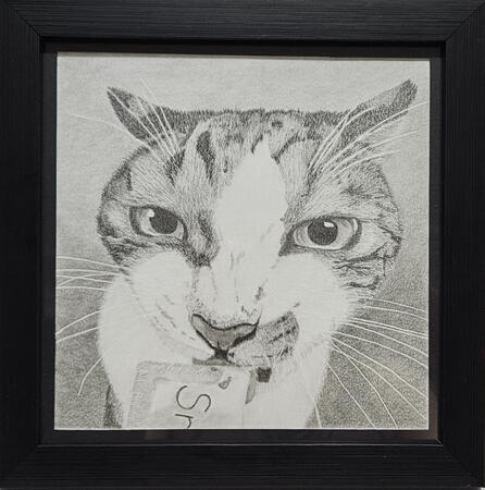 &quot;Boss Bob&quot; graphite drawing
